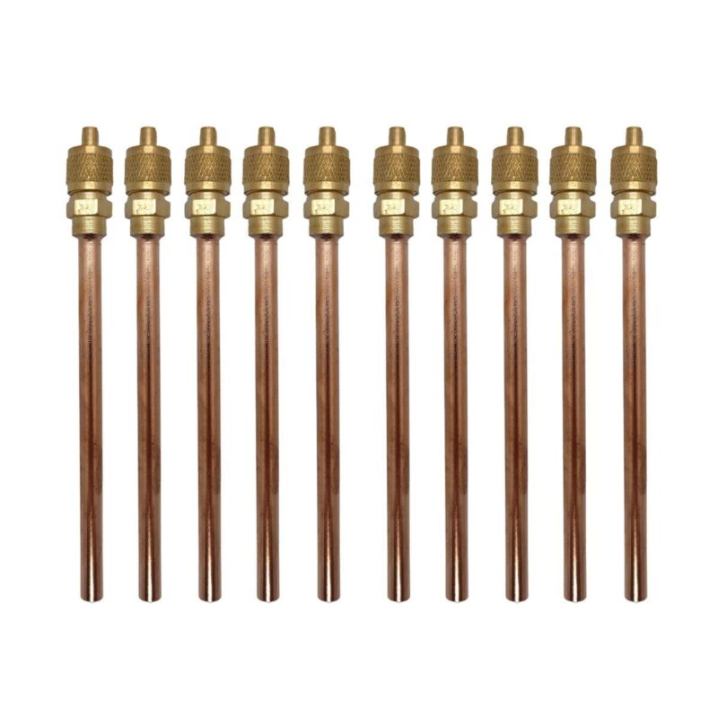Valvula De Serviço Schrader Tipo Macho Em Cobre - Uso Refrigeracao - Av04A 1/4 X 100Mm. - Image 2