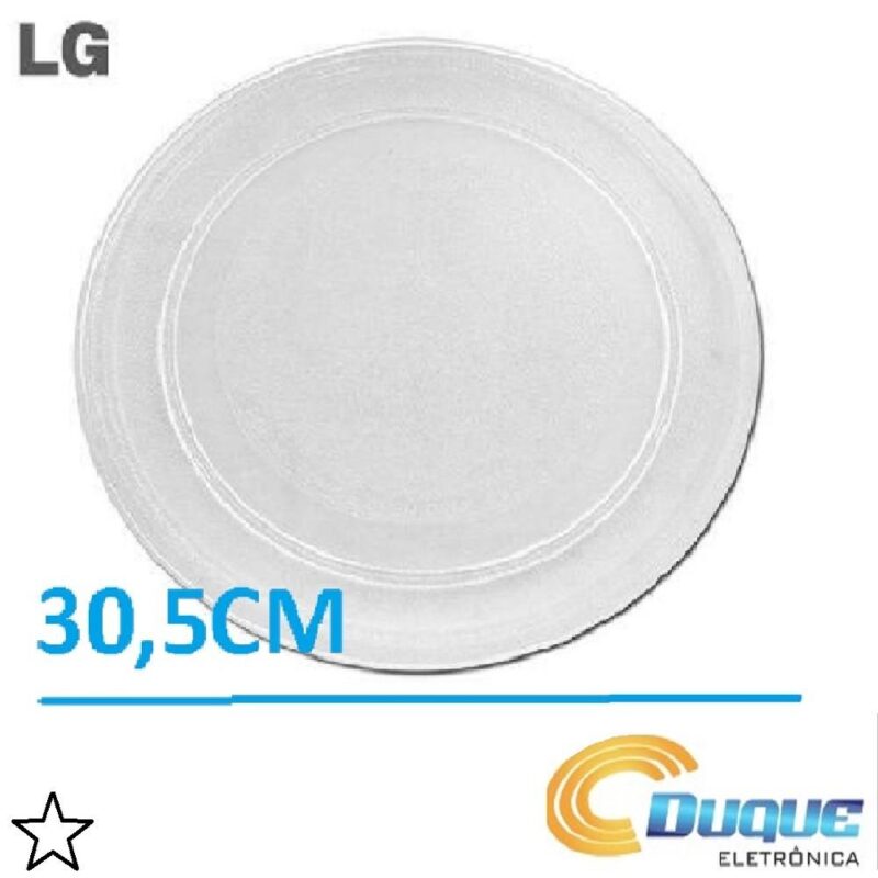 Prato Para Microondas Liso 24,5Cm Lg Ms74 Ms274 - Image 2