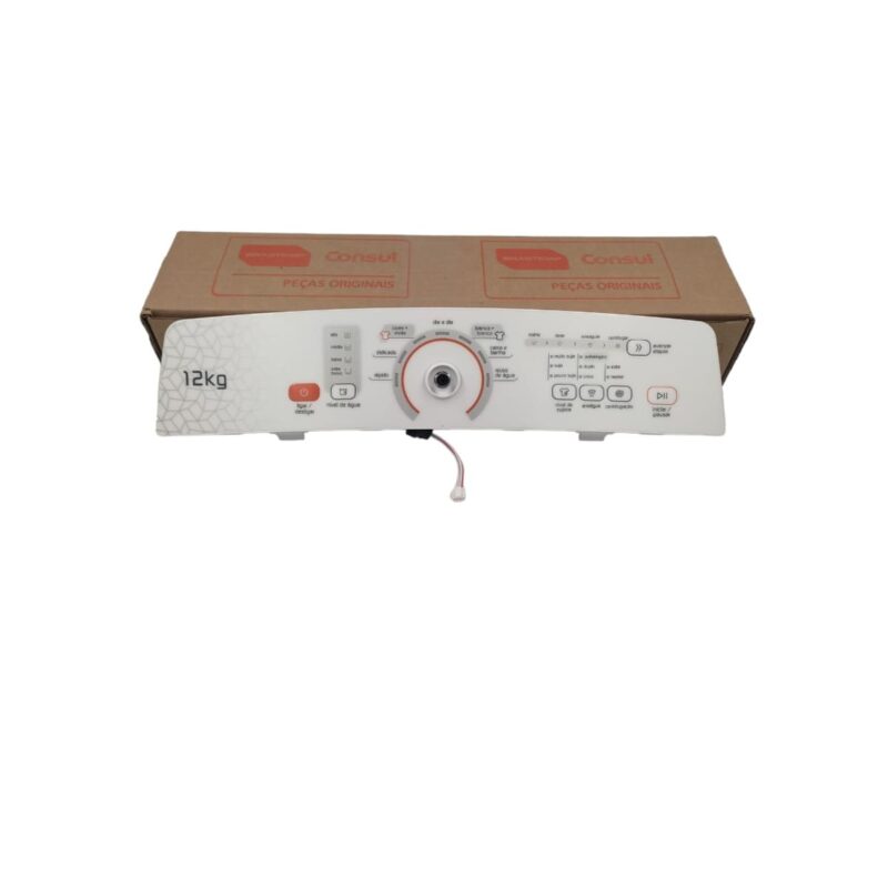 Placa Compativel Interface C/ Console Lr Lavadora Brastemp Bwg11 A/B Branco - Image 2