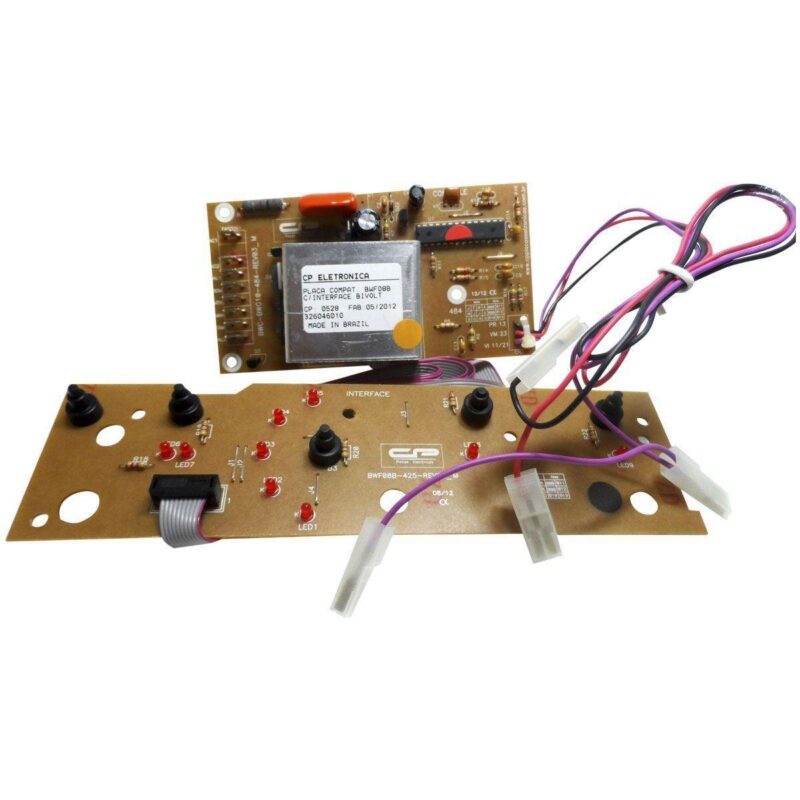 Placa Eletronica 220V Lavadora Brastemp Lr Potencia Lp - Ean 7898713250569