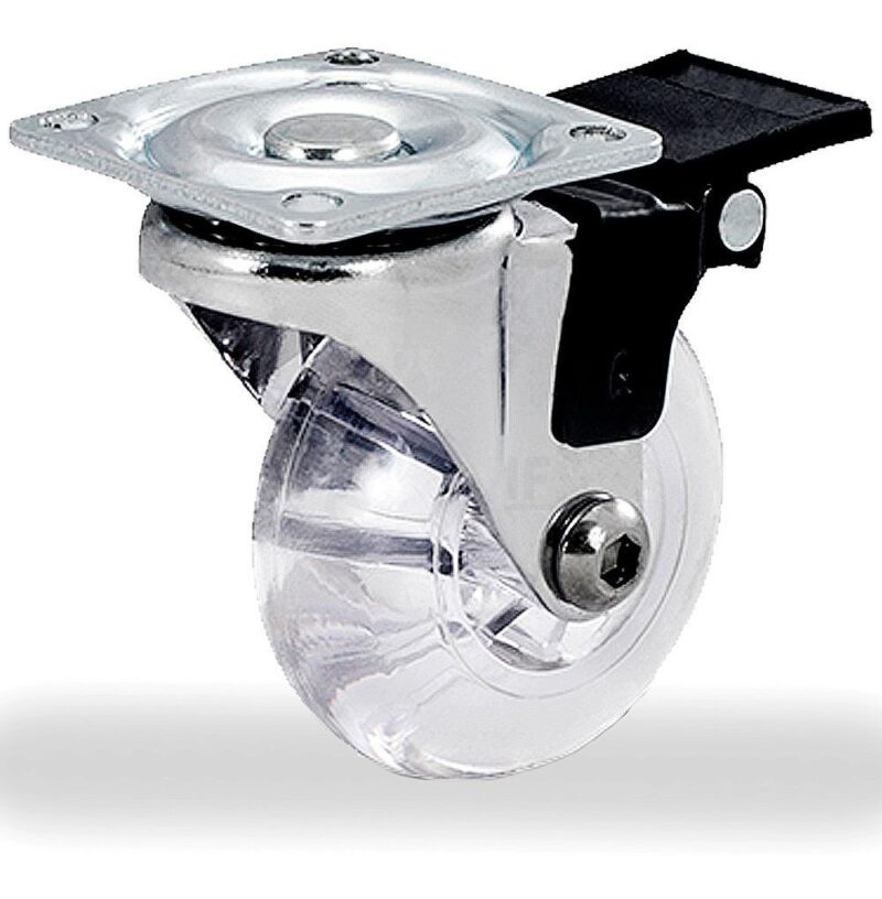 Rodízio Para Microondas 18,8Cm Roda 1,4Cm Marrom 32.08.029 - Image 2