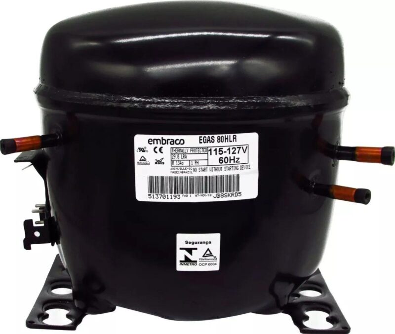 Compressor Motor De Geladeira Recondicionado 1/4Hp 220V - Image 3