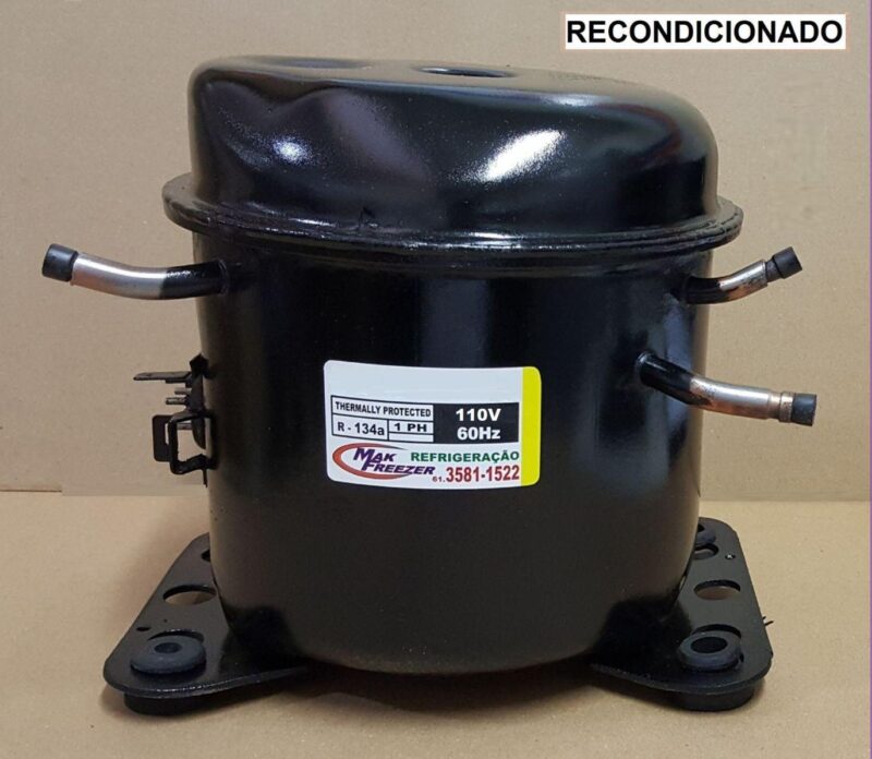 Compressor Motor De Geladeira Recondicionado Modelo Em 1/5Hp 110V - Image 3