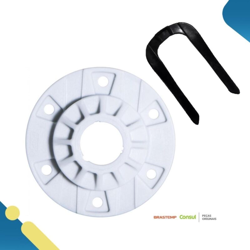 Suporte Plastico Do Cesto C/ Trava 15Kg W10647948 - Código 103 - Image 4