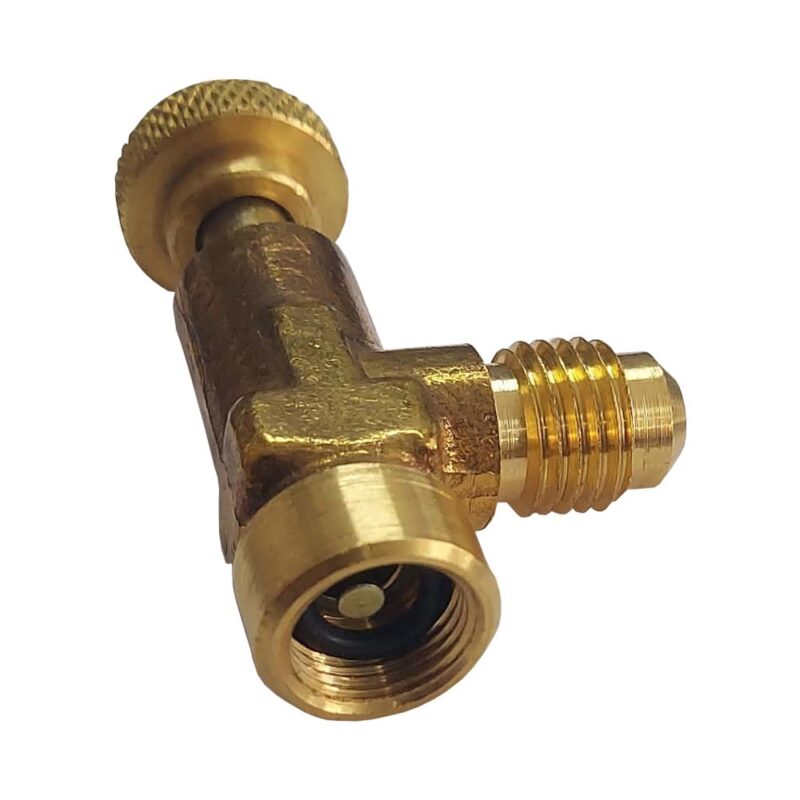 Valvula Acionadora Gas 1Kg R22 R134A R410A R600 R290 Com Manopla - 1071502 - Image 3
