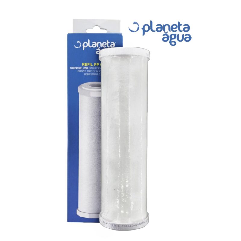 Refil Carbon Tech 5 Polegadas C/ Acabamento De Encaixe Especial Compatível Purificador Bbl Lorenzetti E Outros De 5 Polegadas - Image 3